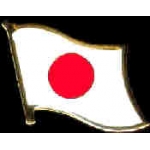 JAPAN PIN COUNTRY FLAG PIN