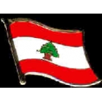 LEBANON PIN COUNTRY FLAG PIN