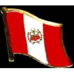 PERU PIN COUNTRY FLAG PIN