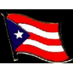 PUERTO RICO PIN COUNTRY FLAG PIN