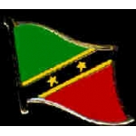 SAINT KITTS AND NEVIS PIN COUNTRY FLAG PIN