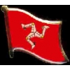 ISLE OF MANN FLAG PIN