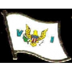 VIRGIN ISLANDS PIN COUNTRY FLAG PIN