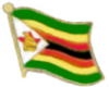 ZIMBABWE PIN COUNTRY FLAG PIN