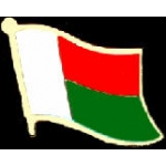 MADAGASCAR PIN COUNTRY FLAG PIN