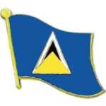 SAINT LUCIA PIN COUNTRY FLAG PINS