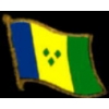 SAINT VINCENT GRENADINES PIN COUNTRY FLAG PIN