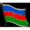 AZERBAIJAN PIN COUNTRY FLAG PIN