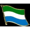 SIERRA LEONE PIN COUNTRY FLAG PIN