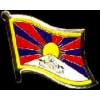 TIBET PIN COUNTRY FLAG PIN