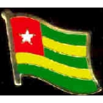 TOGO PIN COUNTRY FLAG PIN