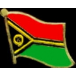 VANUATU PIN COUNTRY FLAG PIN