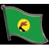 ZAIRE PIN COUNTRY FLAG PIN