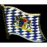 BAVARIA PIN OLD STYLE COUNTRY FLAG PIN