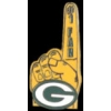 GREEN BAY PACKERS FAN PIN