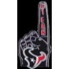 HOUSTON TEXANS FAN PIN