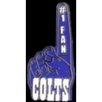 INDIANAPOLIS COLTS FAN PIN