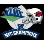 ARIZONA CARDINALS 2008 NFC CHAMPION PIN