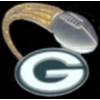 GREEN BAY PACKERS PIN FOOTBALL GLITTER TRAIL PIN