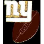 NEW YORK GIANTS KICK OFF PIN