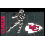 KANSAS CITY CHIEFS TEAM EXEC FIELD PIN