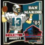 MIAMI DOLPHINS DAN MARINO HALL OF FAME INDUCTEE PIN