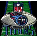 Tennessee Titans Football Field Pin