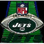 New York Jets Football Field Pin