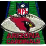 Arizona Cardinals Football Field Pin