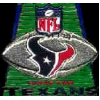 Houston Texans Football Field Pin