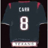 HOUSTON TEXANS DAVID CARR JERSEY PIN