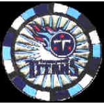 TENNESSEE TITANS POKER CHIP PIN