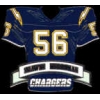 SAN DIEGO CHARGERS SHWANE MERRIMAN JERSEY