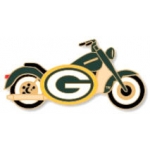 GREEN BAY PACKERS MOTORCYCLE PIN