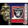 OAKLAND RAIDERS RUNNER 3D SQUARE