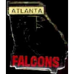 ATLANTA FALCONS STATE SHAPE LOGO