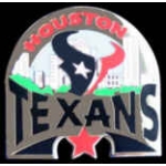 HOUSTON TEXANS PIN CITY SKYLINE NFL PINS