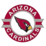 ARIZONA CARDINALS PINS NFL FOOTBALL ROUND LOGO CARDINALS PIN