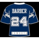 DALLAS COWBOYS MARION BARBER JERSEY PIN