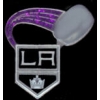 LOS ANGELES KINGS PIN PUCK GLITTER TRAIL PIN