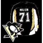 PITTSBURGH PENGUINS EVGENI MALKIN 71HOME JERSEY PIN