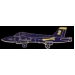 USN NAVY BLUE ANGELS F-18 HORNET WHEELS DOWN AIRPLANE PIN