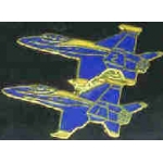 USN NAVY BLUE ANGELS PAIR FORMATION PIN