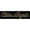 USN NAVY BLUE ANGELS SCRIPT GOLD PIN