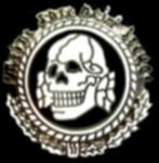 GERMAN SS DEATH HEAD PIN