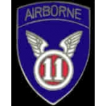 US ARMY 11TH AIRBORNE PIN