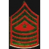 USMC MARINE CORPS E-9 SGT MAJOR CHEVRONS PIN