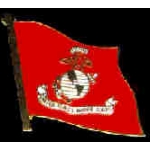 USMC MARINE CORPS CORP FLAG PIN