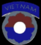 US ARMY 9TH DIVISION VIETNAM LOGO PIN