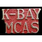 USMC MARINE CORPS KANEOHE BAY K-BAY MCAS SCRIPT PIN